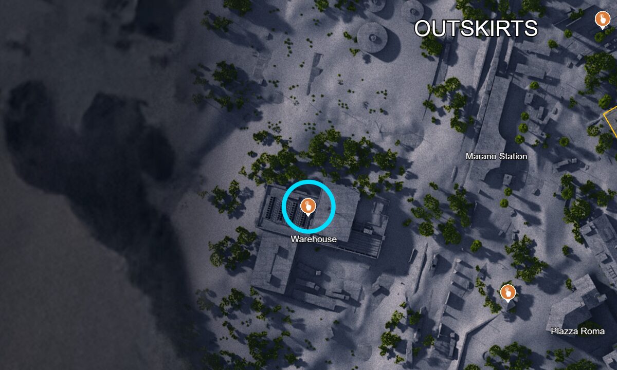 Button 3 location in Buried City