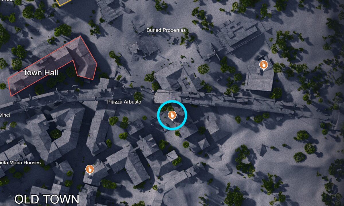 Button 6 location in Buried City