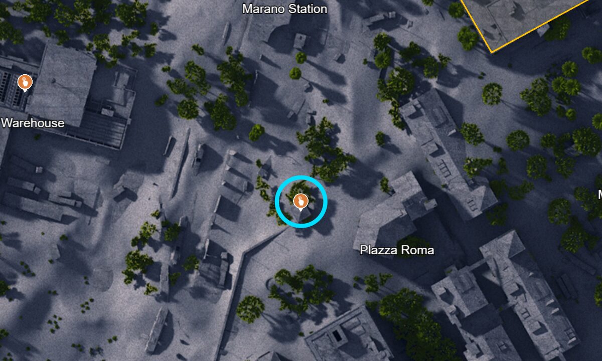 Button 14 location in Buried City