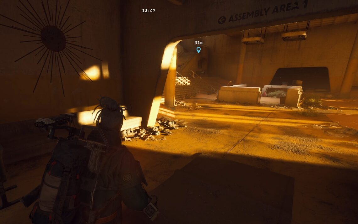 Arrival Building hall