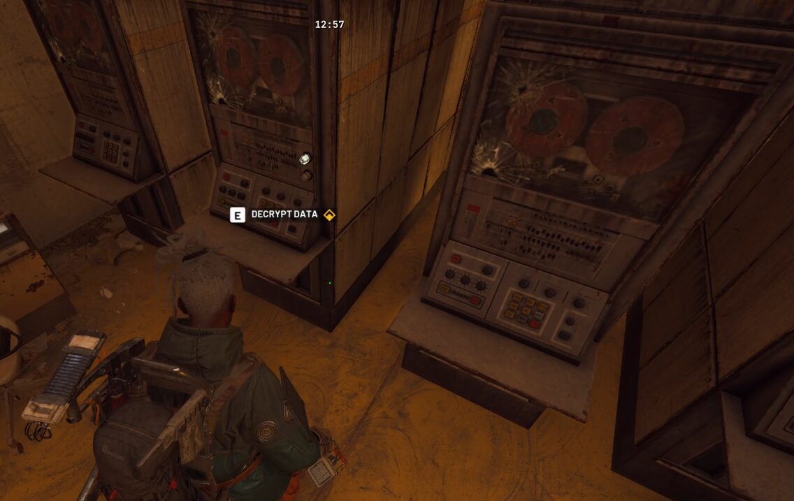 Arrival Building Magnetic Decryptor