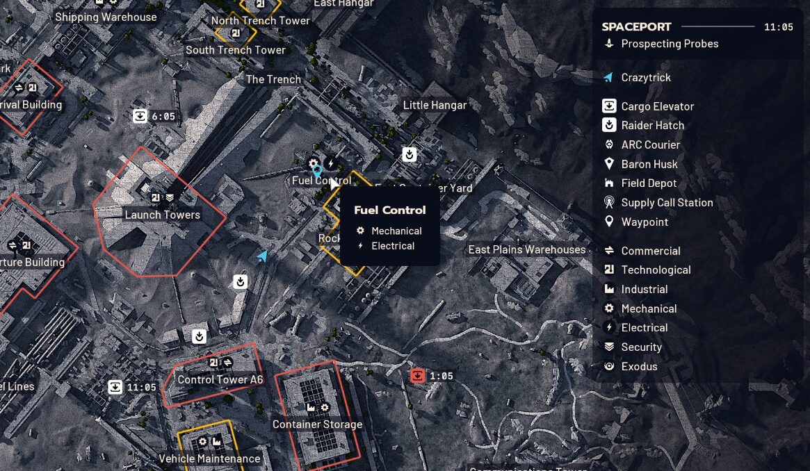 Fuel Control interactive map