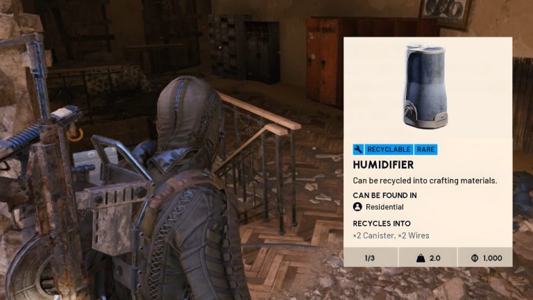 Humidifier Farming Route