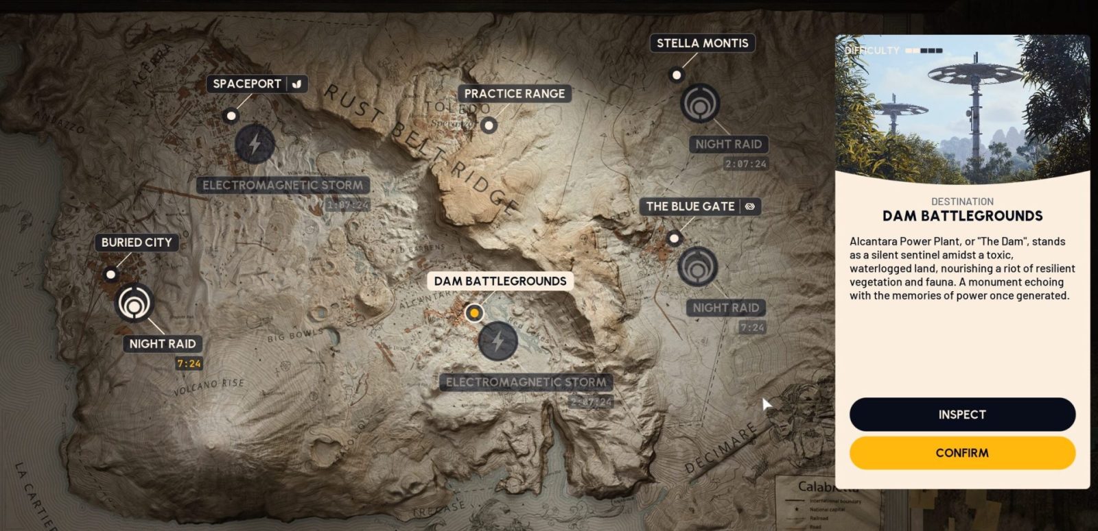 Dam Battlegrounds map