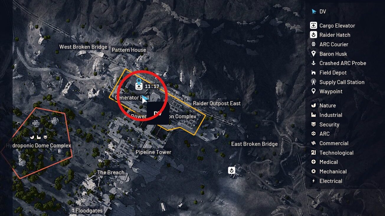 Breachable car hood at Generator Hall