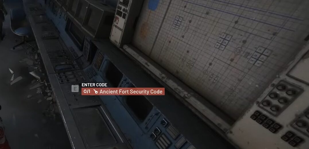 Gate Control Room console wall