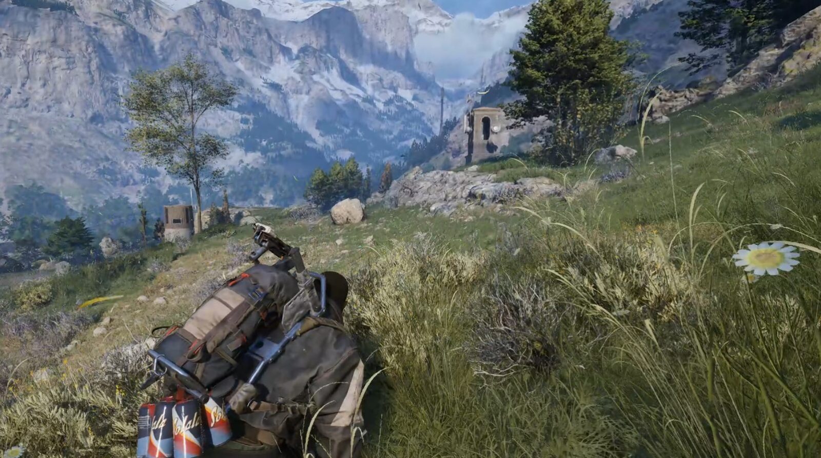 Blue Gate Village shelves and crates