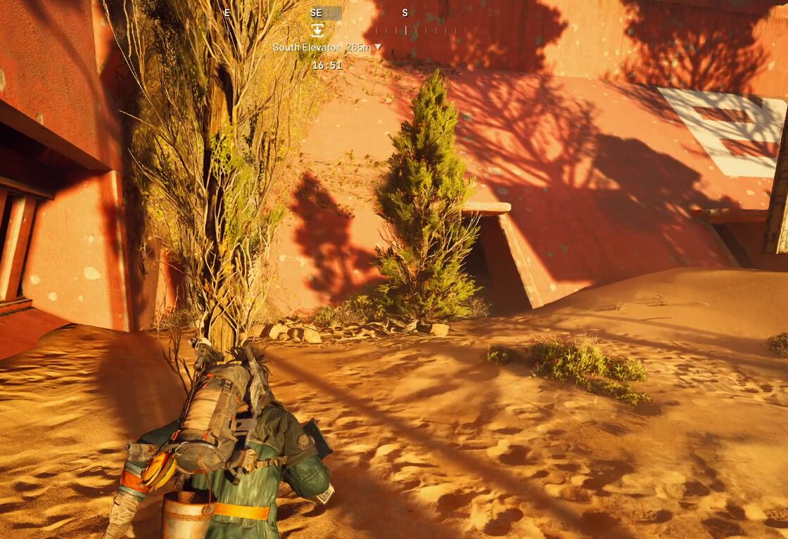 Departure Building exterior on Spaceport