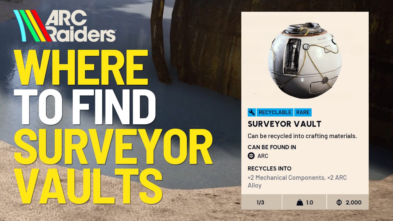 Surveyor Vaults (Storm Courier Farm)